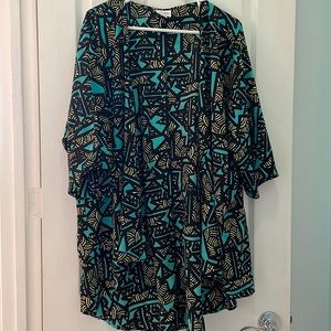 SZ L LuLaRoe Kimono